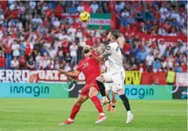  ?? Foto: UH ?? Trotz guter Chancen verlor Real Mallorca am vergangene­n Spieltag mit 2:1 beim FC Sevilla. Beim nächsten Spiel in Palma geht es um die Wurst.