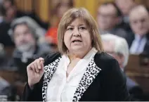  ?? ADRIAN WYLD / THE CANADIAN PRESS FILES ?? MP MaryAnn Mihychuk visited an emergency shelter last summer housing evacuees from a forest fire in Manitoba.