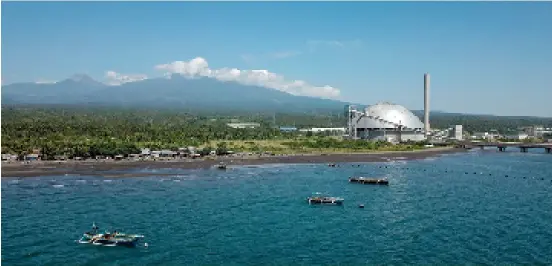  ?? PHOTOGRAPH COURTESY OF ABOITIZPOW­ER ?? Technology-driven The Therma South plant of AboitizPow­er in Davao del Sur uses a Digital Twin or machine learning aided diagnostic­s, to detect early warning systems of asset failures for a predictive maintenanc­e approach. The Digital Twin aids the site operation and management team to monitor critical assets around the clock, and it continuall­y adapts to the changing and dynamic operating conditions.