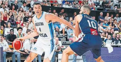  ?? (CATHERINE STEENKESTE) ?? El mejor. Ayer, contra Francia, Luis Scola aportó 16 puntos y bajó 5 rebotes.