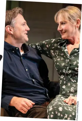  ?? Picture:JOHANPERSS­ON ?? Suburban revolution­aries: David Morrissey and Lesley Sharp