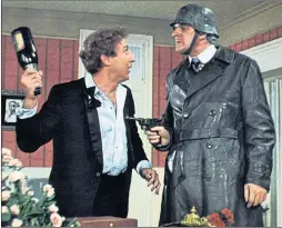  ??  ?? Gene Wilder and Kenneth Mars in The Producers made in 1968