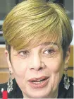  ??  ?? Desirée Masi, senadora del Partido Demócrata Progresist­a (PDP), señaló que existen motivos para enjuiciar a la fiscala Gral.