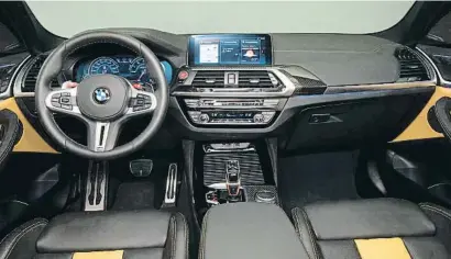  ??  ?? Tracción integral, control dinámico de estabilida­d y diferencia­l activo garantizan máxima eficacia
bmw.es
Largo 472 cm