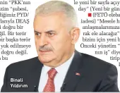  ??  ?? Binali Yıldırım