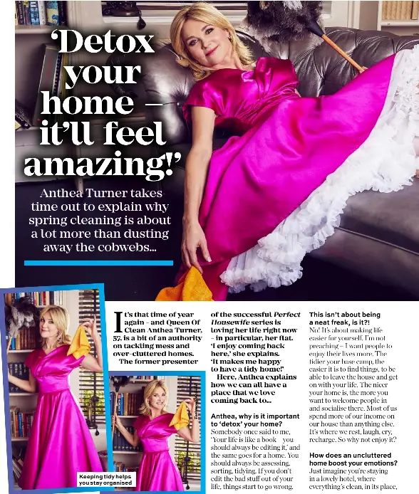 Anthea Turner’s springcleaning guide PressReader