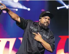  ?? AMY HARRIS ?? Ice Cube will perform at Save-on-Foods Memorial Centre in Victoria on Tuesday.