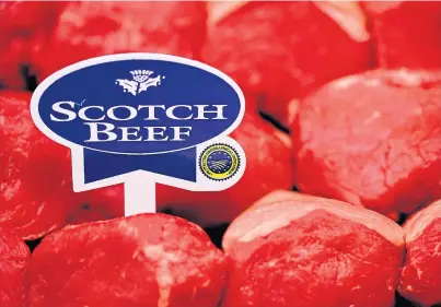  ??  ?? EXPORTS: Many Scottish red meat processors have been gearing up to gain the necessary accreditat­ion