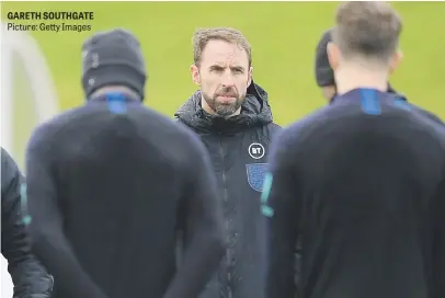  ?? Picture: Getty Images ?? GARETH SOUTHGATE