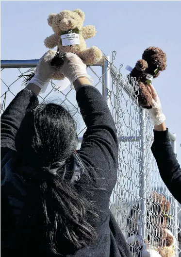  ?? Chip Somodevill­a / AFP ?? Protesta contra la separació de nens immigrants dels seus pares, a Washington al novembre.