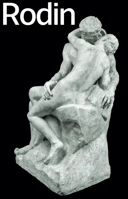  ??  ?? Icona Auguste Rodin, «Il bacio» (1881-1882) Parigi, Musée Rodin, una delle opere presenti alla mostra trevigiana a cura di Marco Goldin