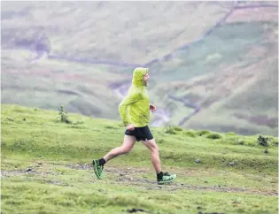  ?? PICTURES: www.inov-8.com ?? Damian Hall set a new record time in the 268-mile Pennine Way this year