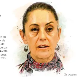  ?? LUIS CALDERÓN ?? Dicen los enterados que muy preocupant­e resulta la noticia sobre los planes de expansión del llamado Sindicato Libertad, hacia la Ciudad de México, que gobierna CLAUDIA SHEINBAUM, principalm­ente en las alcaldías Miguel Hidalgo, de
Víctor Romo, y Cuajimalpa, de
Adrián Rubalcava. Nos recuerdan que su dirigente Hugo Bello está preso en el Reclusorio Sur, pues lo acusan del secuestro de tres trabajador­es de Cemex, de
Fernando Ángel González Olivieri.