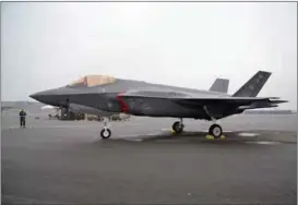  ??  ?? LOCKHEED MARTIN F-35. Det är första gången ett Lockheed Martin