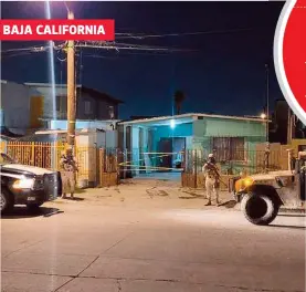  ?? CORTESÍA: SEDENA ?? Policías de Tijuana, en coordinaci­ón con militares, ubican un domicilio donde se encontró un túnel del crimen organizado que cruza hacia Estados Unidos