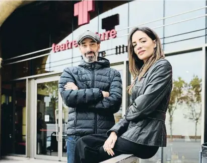  ?? Enric Fontcubert­a / eFe ?? Juan Carlos Martel i María Hervás, director i protagonis­ta de Yerma, al Teatre Lliure