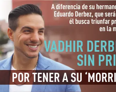  ?? ?? l El también actor dijo que tampoco tiene prisa de encontrar a alguien con quién formar una familia, pero de hacerlo, no se negaría a tener hijos.