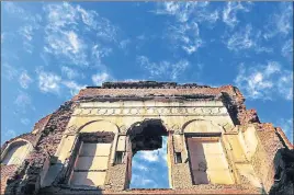  ?? HT FILE ?? Mubarak Mandi Palace was the main seat of Dogra rulers till 1925 when Maharaja Hari Singh moved to the Hari Niwas Palace in the northern part of Jammu.