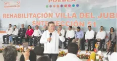  ??  ?? Juan Díaz de la Torre, líder del SNTE, dijo que los maestros tienen el perfil para responder a los desafíos de México en materia educativa.