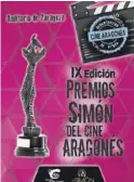  ??  ?? Cartel de los Premios Simón.
