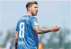  ?? FOTO: IMAGO ?? Nach Drittliga-Meistersch­aft und Aufstieg sowie der Auszeichnu­ng „Spieler der Saison“startet Philip Türpitz aus Rißtissen nun mit dem 1. FC Magdeburg in sein erstes Zweitliga-Jahr.