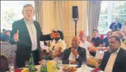  ?? HT FILE PHOTO ?? Gordon Brown speaks at an event in London.