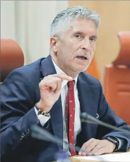  ?? EFE ?? Fernando Grande-Marlaska, ministro de Interior.