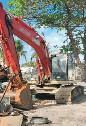  ?? FOTO SERGIO CORREA ?? La transición del relleno sanitario Magic Garden a una planta de Residuos Sólidos Urbanos ha sido lenta. Se espera que el cambio culmine este año.