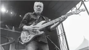  ?? CITIZEN PHOTO BY JAMES DOYLE ?? Wayne Nelson lead singer and bass player for Little River Band poses for a photo on Saturday while performing during the second day of the Cariboo Rocks The North music festival.