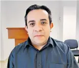  ?? JOSÉ SÁNCHEZ ?? Édgar Ortega Bautista.