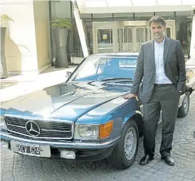  ??  ?? Mantilla. El primer presidente argentino de Mercedes-Benz Argentina.