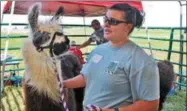  ??  ?? Inside an animal exhibit at Sundae on the Farm on Father’s Day 2017 at King’s Ransom Farm, home of King Brothers Dairy, in Northumber­land.