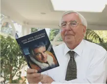  ??  ?? The late Frank Cronin, who led the Edward Thompson Group, pictured with his book.