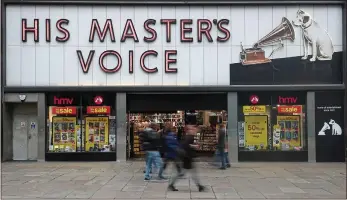  ?? ?? Back on track: music retailer HMV, which left Oxford Street in 2019, is returning — and brands including Ikea are opening outlets nearby. But Marks & Spencer says it will depart if plans for its store near Marble Arch are rejected