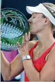  ?? Foto: dpa ?? Angelique Kerber hat wieder zu ihrer alten Stärke zurückgefu­nden.