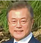  ??  ?? Moon Jae-in