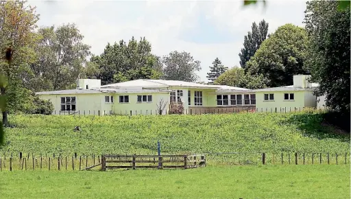  ??  ?? Tokanui Hospital, south of Te Awamutu, has been closed since 1998 and has cost $1.24 million in security since 2016.