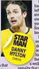  ??  ?? STAR MAN DANNY HYLTON
Oxford