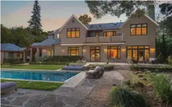  ?? ?? Life of luxury: His £7million mansion in California