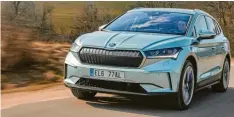  ?? Foto: Skoda ?? Typisch wie ein Skoda und doch etwas anders: der neue Enyaq iV.