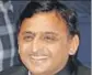  ??  ?? Akhilesh Yadav