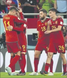  ?? Foto: AP ?? España firmó un partidazo en el debut ante Costa Rica