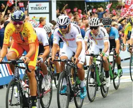  ?? FOTO ?? Gaviria logró 4 top-10 de Colombia en un Mundial de ruta. Esta temporada el paisa suma 10 victorias.