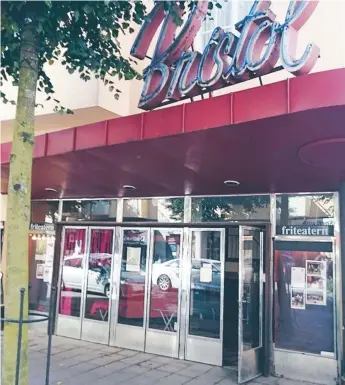  ?? FOTO: LEIF OLDENBURG ?? PLATS. Teater Bristol i Sundbyberg har en bra lokal med en fungerande scen.