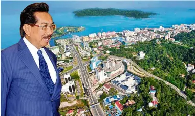  ??  ?? Transformi­ng Kota Kinabalu: Musa’s ingenuity, administra­tive style and the fact that he is not afraid to hire capable people are factors for the way Sabah has changed in the last 10 years.