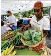  ?? JOHNNY CRAWFORD / ATLANTA JOURNAL-CONSTITUTI­ON 2011 ?? The Mableton Farmers Market will open for its ninth season in June.