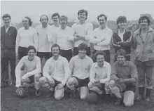  ??  ?? Houghton Buffs FC in 1983.