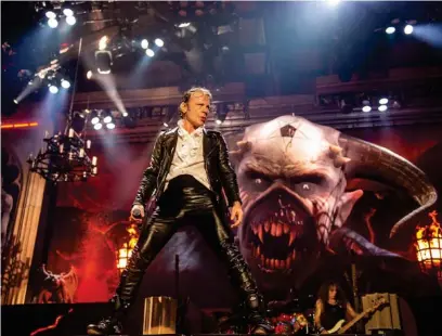  ?? Especial ?? uno de los shows del “Legacy of the beast” en Estonia./