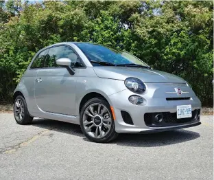  ?? SABRINA GIACOMINI PHOTOS ?? The 2019 Fiat 500 Pop Urbana Edition.