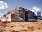  ?? Jerry Baker ?? Klein ISD’s fifth high school campus is currently under constructi­on at 10201 Spring Cypress. The campus will be ready for students in the fall of 2017.